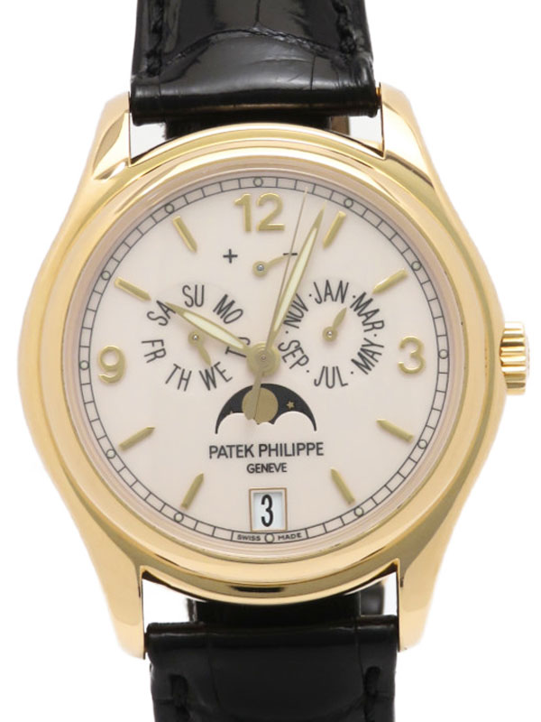 【PATEK PHILIPPE】【年次カレンダー】【YGケース】パテックフィリップ『アニュアルカレンダー』5146J メンズ 自動巻き 3ヶ月保証【中古】