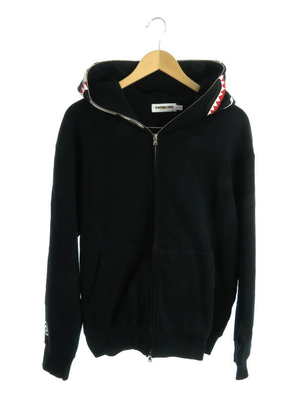A BATHING APE】【WGM】【日本製】【シャークパーカー】ア A BATHING APE】【WGM】【日本製】【シャークパーカー】ア