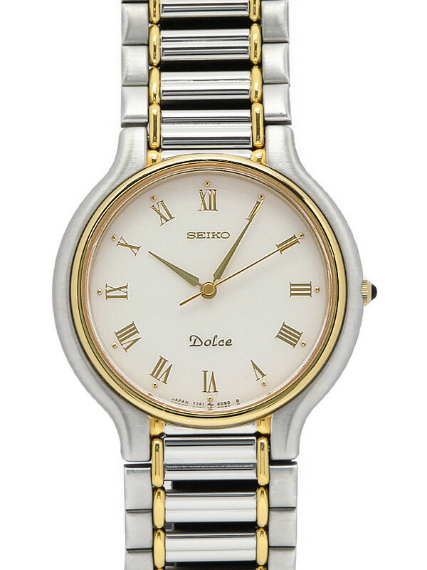 【SEIKO】【DOLCE】セイコー『ドルチェ』SACH024 7741-6050 84****番 メンズ クォーツ 1週間保証【中古