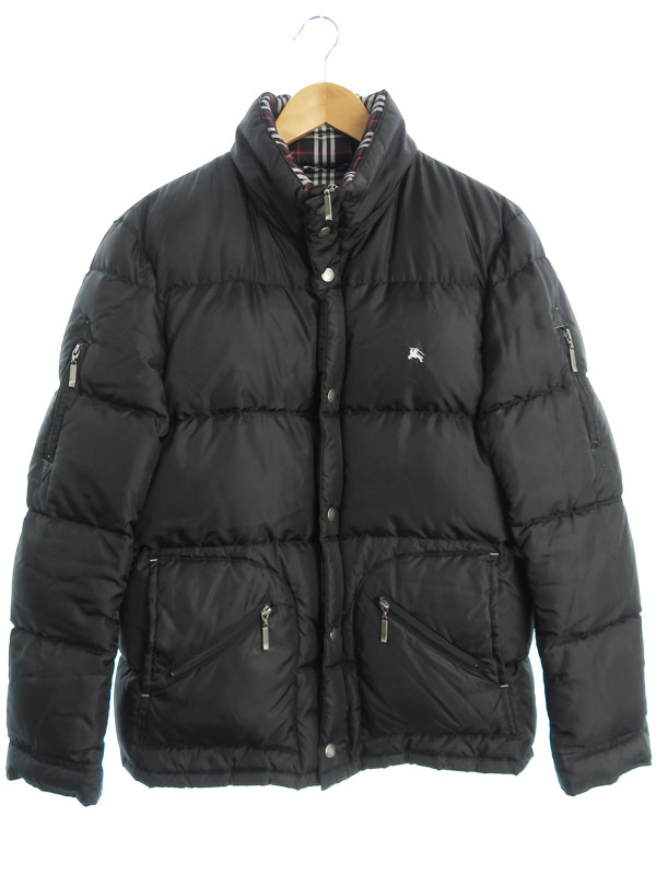 【BURBERRY BLACK LABEL】【アウター】バーバリーブラックレーベル『ダウンジャケット sizeL』BMP04-904-09