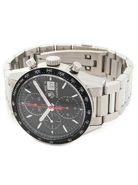 【TAG Heuer】【’17年購入】タグホイヤー『カレラ クロノグラフ キャリバー16』CV201AK.BA0727 メンズ 自動巻き 3ヶ月保証【中古】b01w/h08A