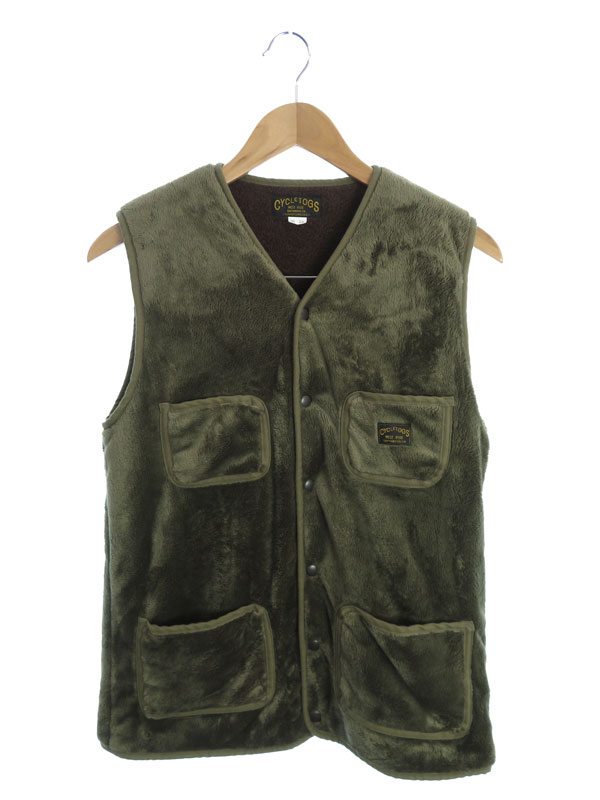 【WESTRIDE】【BROWN’S FLEECE VEST】【日本製】【アウター】ウエストライド『フリースベスト size38』メンズ 1