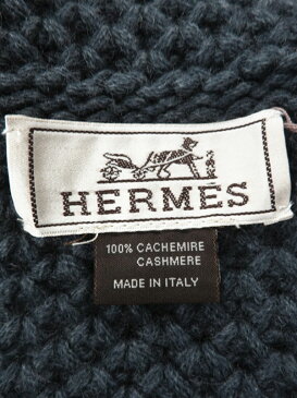 【HERMES】【イタリア製】エルメス『カシミヤ スヌード』レディース 1週間保証【中古】b05f/h02A