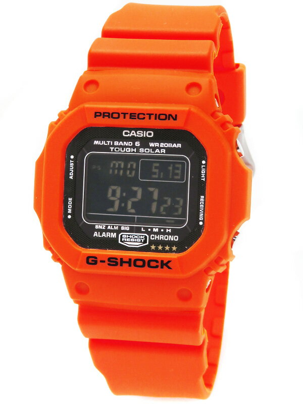 【CASIO】【G-SHOCK】カシオ『Gショック レスキューオレンジシリーズ』GW-M5610MR-4JF ボーイズ ソーラー電波クォーツ