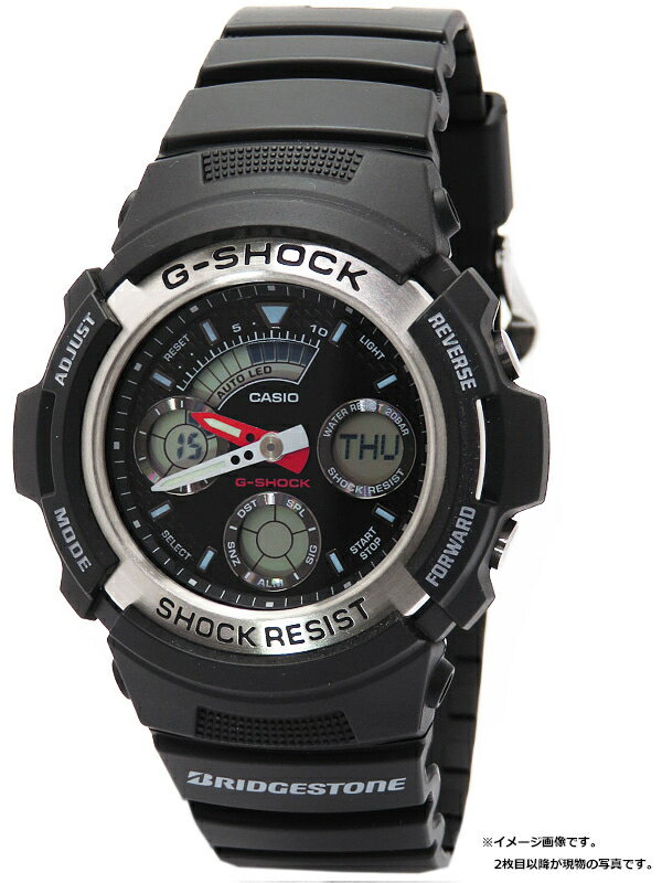 最適な材料 CASIO G-SHOCK 腕時計 ブリヂストンロゴ入り ブラック レア 