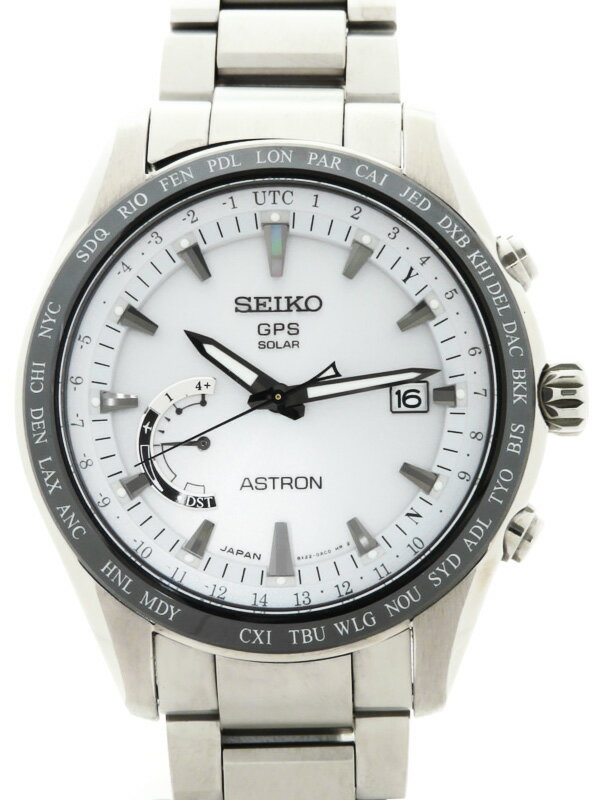 正規品販売! 【SEIKO】セイコー「ASTRON/アストロン」SBXB096 腕時計【中古品】 メンズ ソーラー GPS 8X22-0AG0