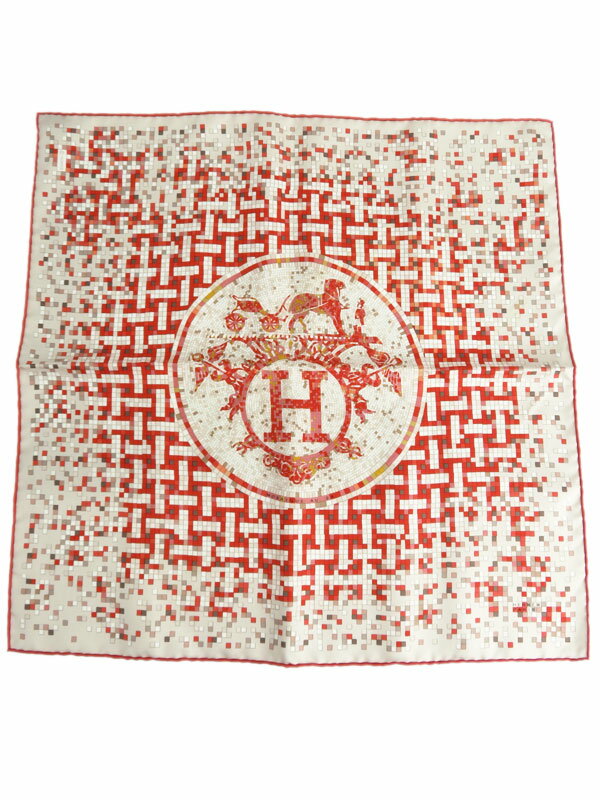 HERMES】【MOSAIQUE AU 24】【フランス製】エルメス『カレ45 HERMES】【MOSAIQUE AU 24】【フランス製】エルメス『カレ45