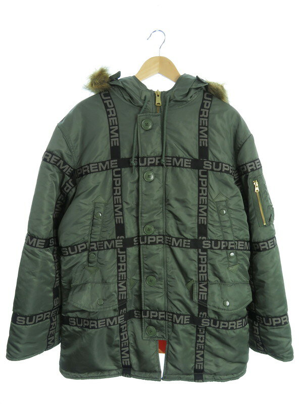 Supreme アウター 18FW Logo Tape N-3B Parka | labiela.com