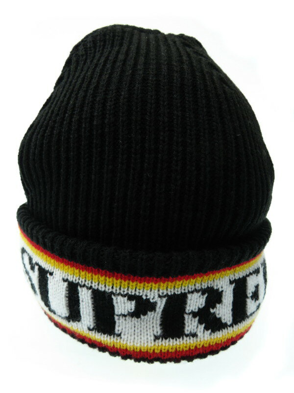 【Supreme】【Cuff Logo Beanie】シュプリーム『ニット帽』18FW 