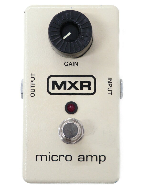 MXR】エムエックスアール『プリアンプ』micro amp コンパクト