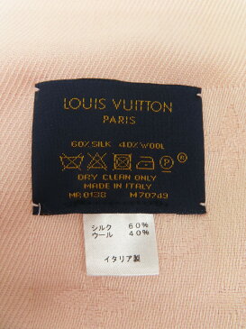 【LOUIS VUITTON】【イタリア製】ルイヴィトン『ショール・モノグラム トランク』M70749 レディース ストール 1週間保証【中古】b03f/h14AB