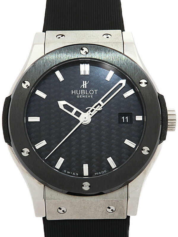 【HUBLOT】【裏スケ】【仕上済】ウブロ『クラシック フュージョン ジルコニウム セラミック42m ...