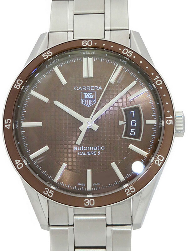 【TAG Heuer】【裏スケ】【OH済】タグホイヤー『カレラ キャリバー5』WV211N.BA07 ...