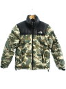 【THE NORTH FACE】【ヌプシジャケット】【アウター】ザノースフェイス『カモフラ柄ダウンジ ...