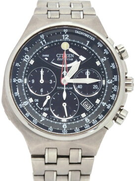 【CITIZEN】シチズン『プロマスター エコドライブ』PMZ56-2851 メンズ ソーラークォーツ 1週間保証【中古】