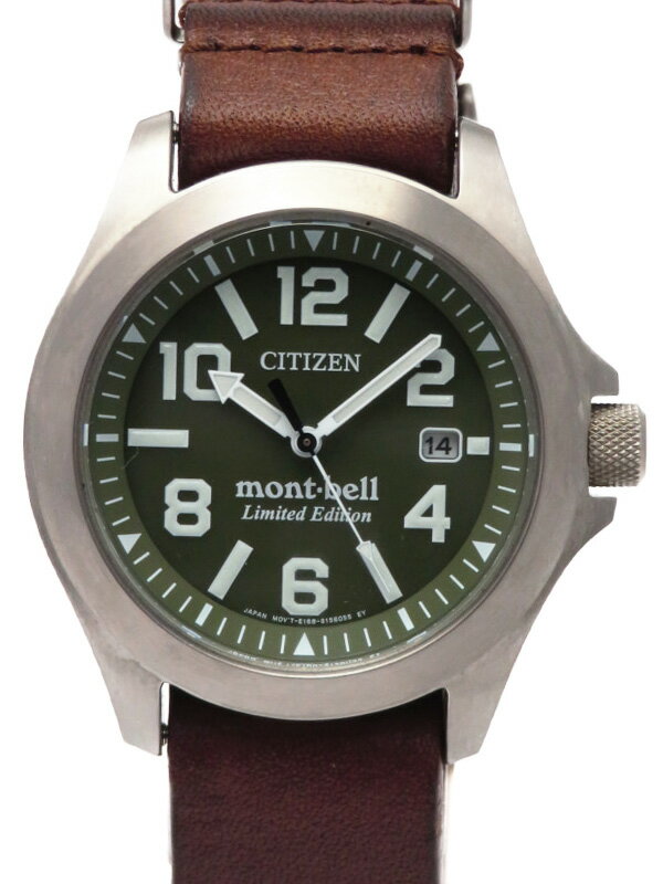 CITIZEN】【PROMASTER×mont-bell】【'19年購入】シチズン