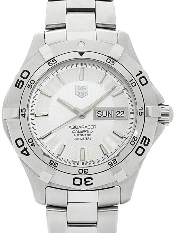 【TAG Heuer】タグホイヤー『アクアレーサー デイデイト キャリバー5』WAF2011.BA0 ...