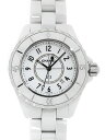 【CHANEL】【電池交換・仕上済】シャネル『J12 ホワイトセラミック 33mm』H0968 レデ ...