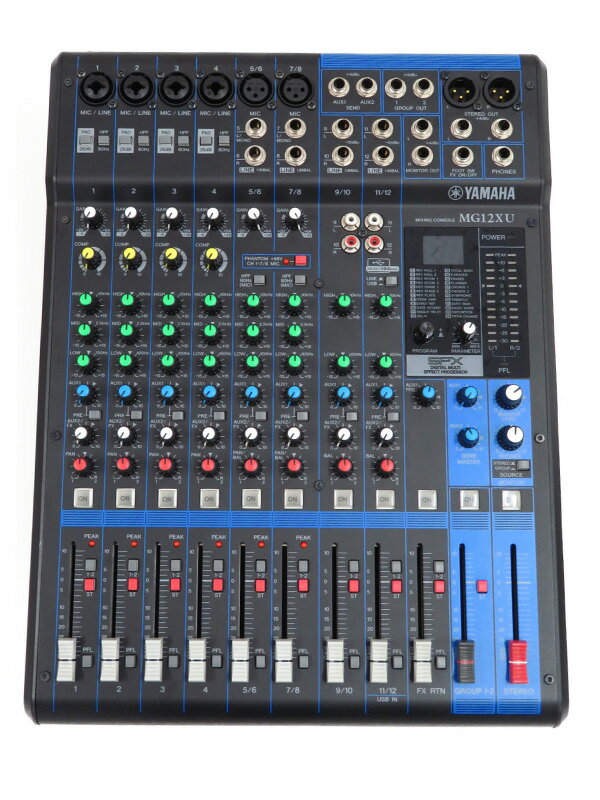 YAMAHA】ヤマハ『ミキサー』MG12XU 1週間保証【中古 YAMAHA】ヤマハ『ミキサー』MG12XU 1週間保証【中古