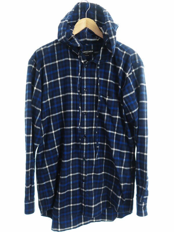 BALENCIAGA】【イタリア製】【トップス】バレンシアガ『チェック BALENCIAGA】【イタリア製】【トップス】バレンシアガ『チェック