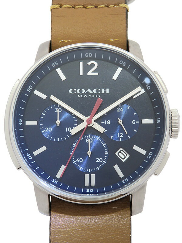 COACH】コーチ『ブリーカー クロノグラフ』14602018 メンズ COACH】コーチ『ブリーカー クロノグラフ』14602018 メンズ