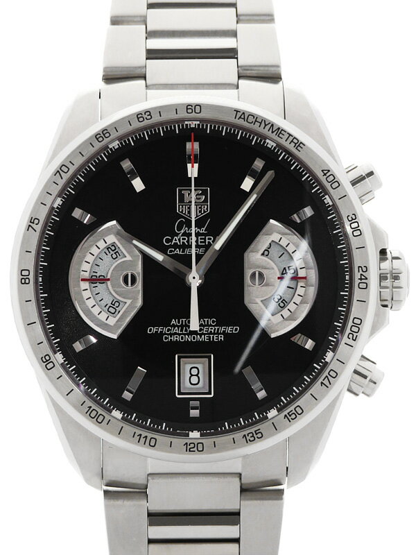 【TAG Heuer】【裏スケ】【OH済】タグホイヤー『グランド カレラ クロノグラフ キャリバー1 ...