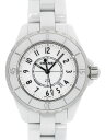 【CHANEL】【電池交換・仕上済】シャネル『J12 ホワイトセラミック 33mm』H0968 レデ ...