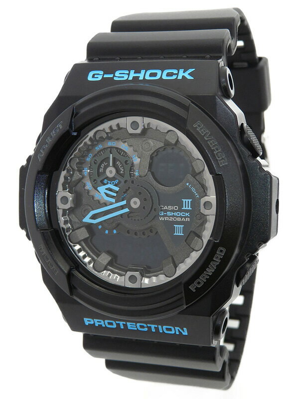 【CASIO】【G-SHOCK】カシオ『Gショック ブラック×ブルーシリーズ』GA-300BA-1A メンズ クォーツ  1週間保証【中古】(1332009870018): メンズ腕時計 高山質店 公式オンラインショップ