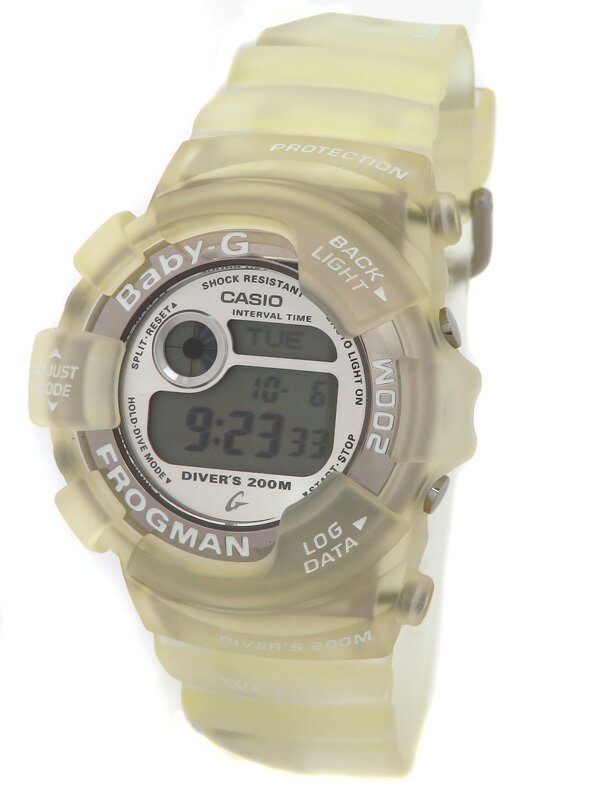 CASIO】【Baby-G】カシオ『ベビーG フロッグマン W.C.C.S』BGW CASIO】【Baby-G】カシオ『ベビーG フロッグマン W.C.C.S』BGW
