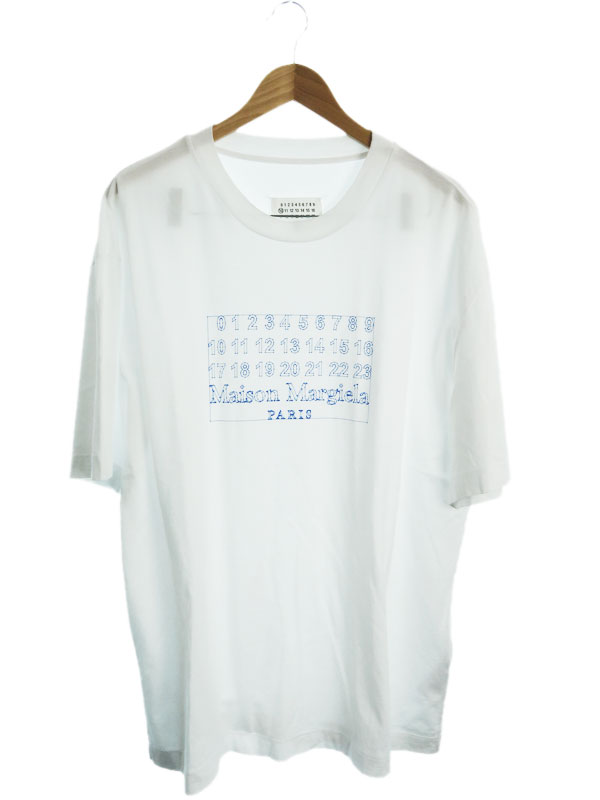 【Maison Margiela】【ロゴ】【イタリア製】メゾンマルジェラ『半袖Tシャツ size48』S30GC0696 S22816