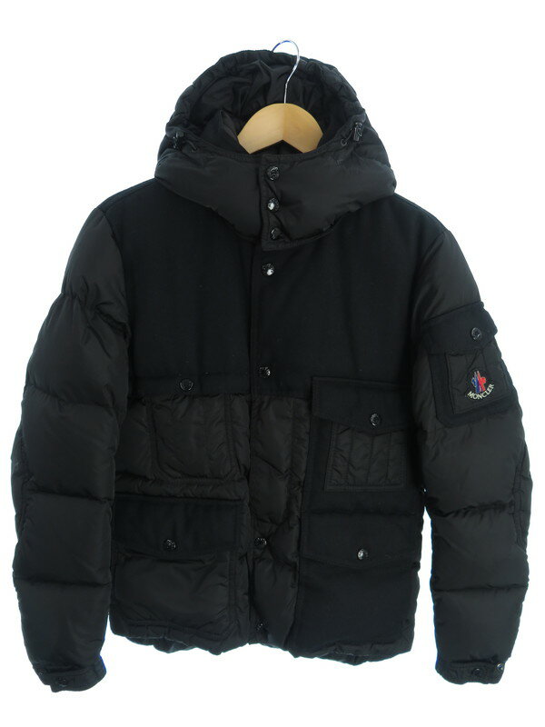 【MONCLER】【ハンガリー製】【アウター】モンクレール『ORSAY 切替ダウンジャケット size0』2009 メンズ 1週間保証【中古