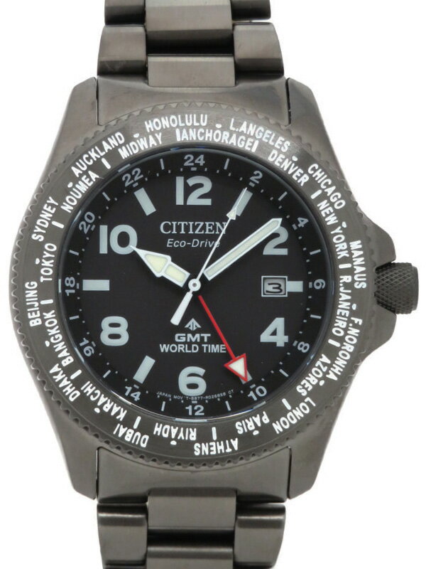 CITIZEN】シチズン『プロマスター ランド エコドライブ GMT CITIZEN】シチズン『プロマスター ランド エコドライブ GMT