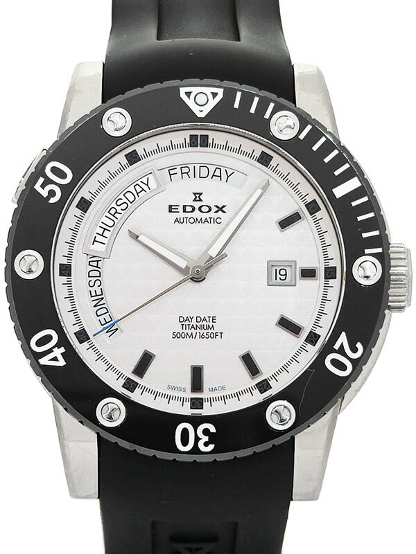 【EDOX】【OH済】エドックス『クラスワン デイデイト