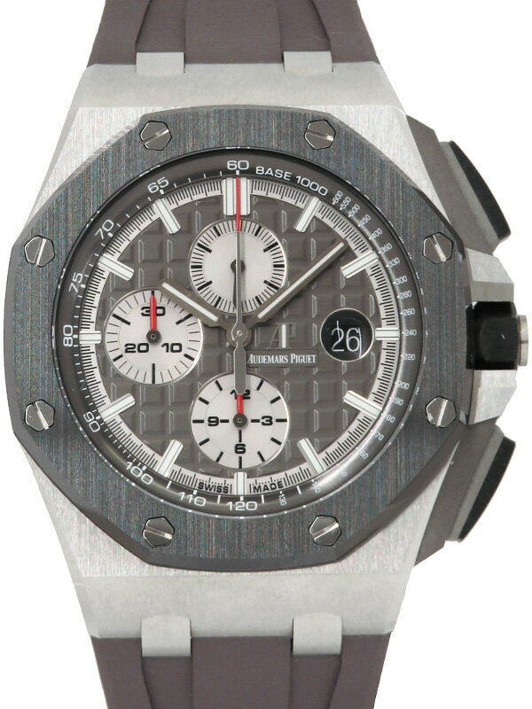 【AUDEMARS PIGUET】【AP】【美品】オーデマピゲ『ロイヤルオーク オフショア クロノグラフ』26400IO.OO.A004CA.01 メンズ 自動巻き 6ヶ月保証【中古】