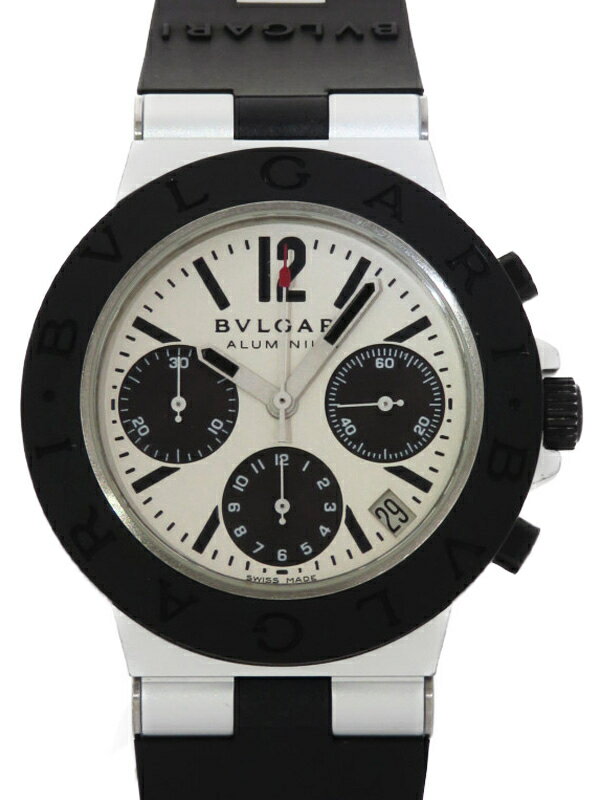 BVLGARI AC38TA アルミニウムクロノグラフ | musicsajo.hu
