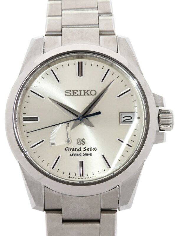 【SEIKO】セイコー『グランドセイコー パワーリザーブ』SBGA079 9R65-0BG0 52****番 メンズ スプリングドライブ 6ヶ月保証【中古】