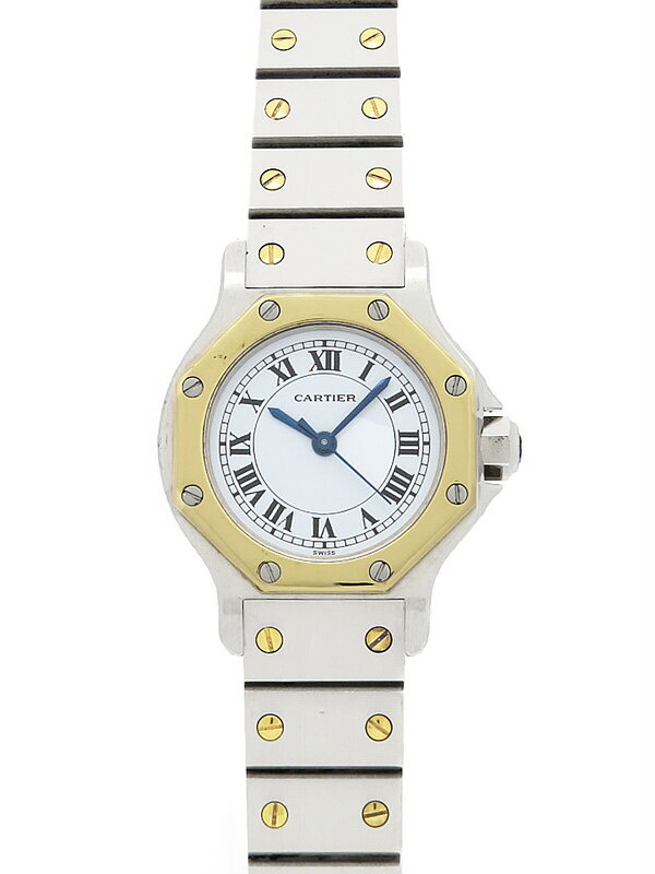 【Cartier】【OH済】カルティエ『サントスオクタゴン』レディース 自動巻き 3ヶ月保証【中古】(3200296370017): レディース腕時計  | 高山質店 公式オンラインショップ