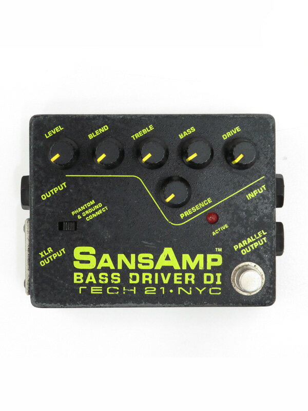 TECH21】【初期型】テック21『ベース用DI』SANS AMP BASS DRIVER DI 