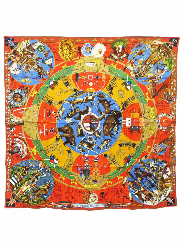 HERMES】【LES MYTHOLOGIES DES HOMMES ROUGES】【フランス製 HERMES】【LES MYTHOLOGIES DES HOMMES ROUGES】【フランス製