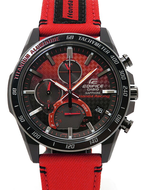 定期入れの カシオ 新品 - EDIFICE EDIFICE F1 Racing Honda エディフィス 腕時計(アナログ) - www