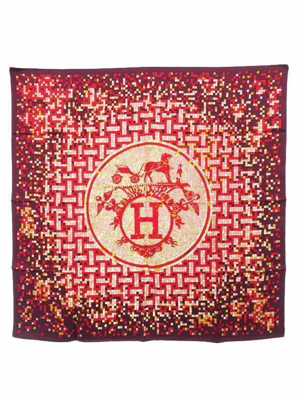 HERMES】【MOSAIQUE AU 24】【フランス製】エルメス『カレ90 HERMES】【MOSAIQUE AU 24】【フランス製】エルメス『カレ90