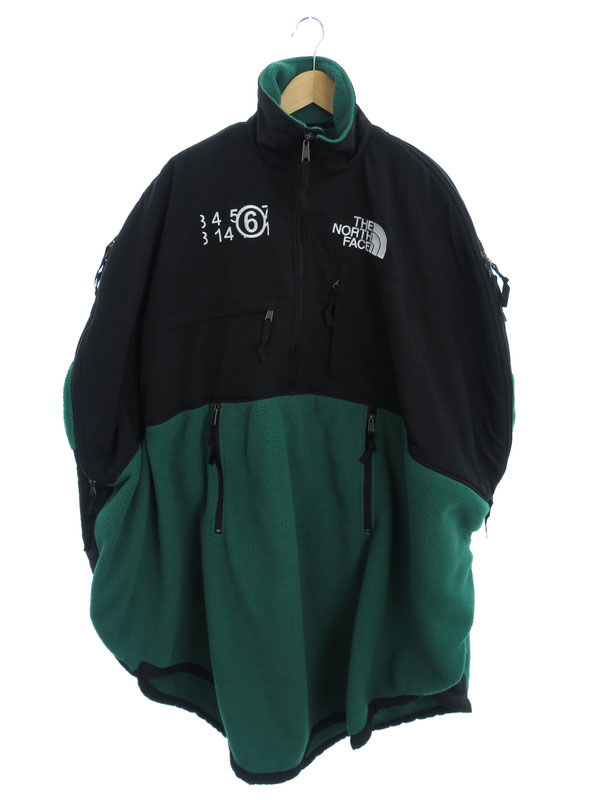 【THE NORTH FACE】【MM6】【メゾンマルジェラ】ザノースフェイス『切替フリースワンピース sizeS』S62CT0106 S53391 2020AW レディース 1週間保証【中古】