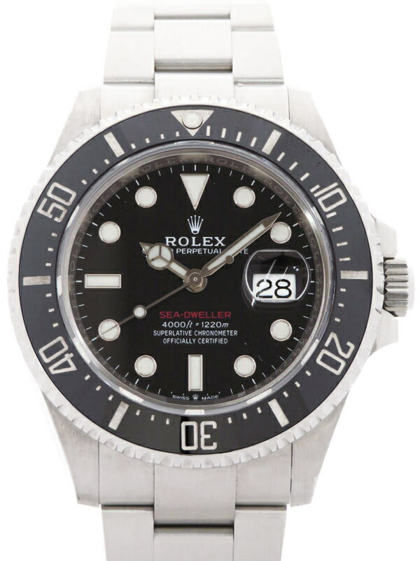 【ROLEX】【’19年購入】【仕上済】ロレックス『シードゥエラー 赤シード』126600 ランダム番 メンズ 自動巻き 12ヶ月保証【中古】