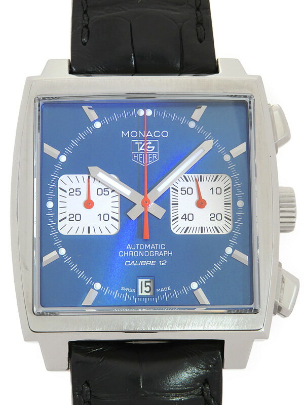 【TAG Heuer】【裏スケ】【内部点検済】タグホイヤー『モナコ クロノグラフ キャリバー12』C ...