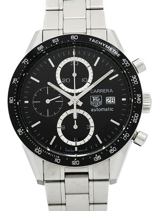 【TAG Heuer】【裏スケ】【内部点検済】タグホイヤー『カレラ タキメーター クロノグラフ』CV ...