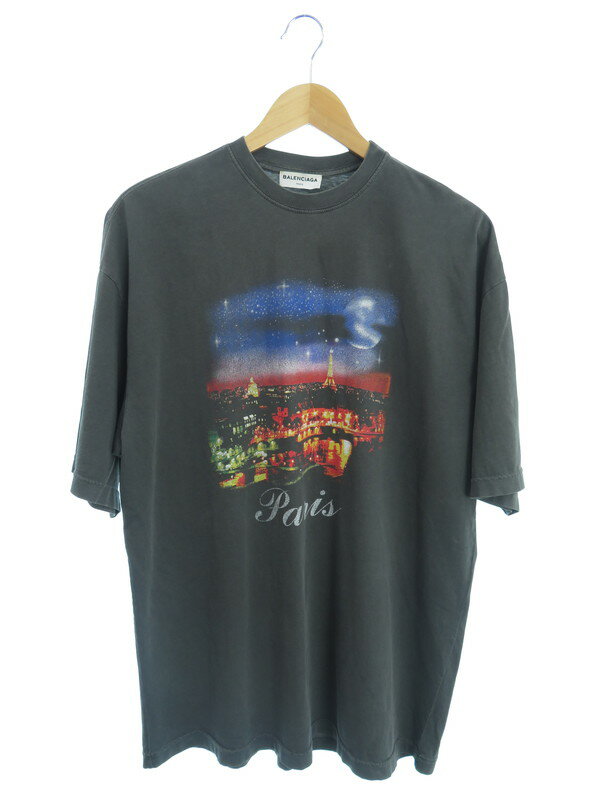 BALENCIAGA】【Paris Tee Shirt】【トップス】バレンシアガ BALENCIAGA】【Paris Tee Shirt】【トップス】バレンシアガ