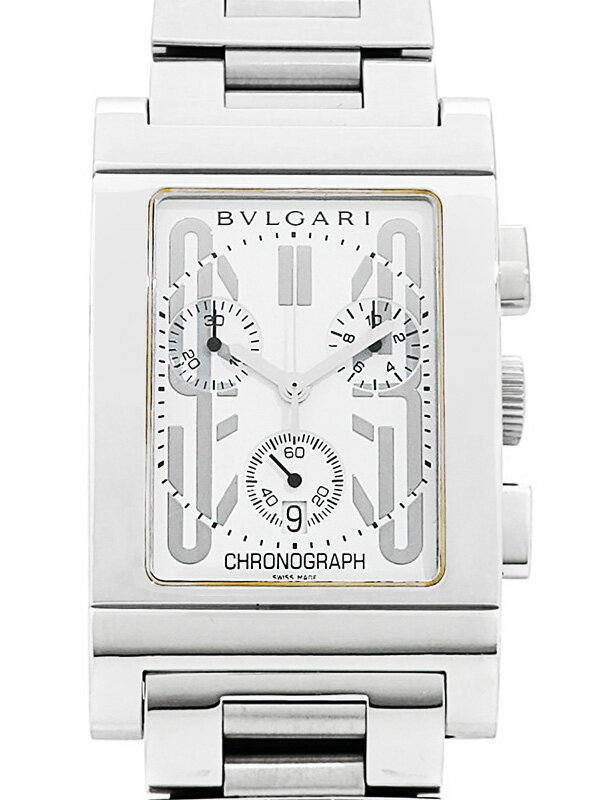 高級品市場 ブルガリ レッタンゴロ RTC49S 磨き済 メンズ BVLGARI