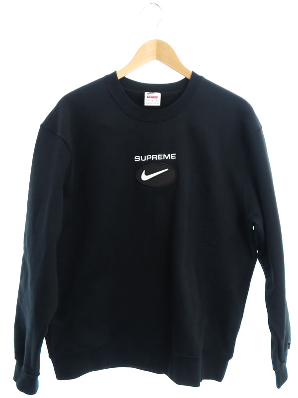 【Supreme】【NIKE Jewel Crewneck】【トップス】シュプリーム『裏起毛長袖スウェット sizeM』CW9699-010 20FW メンズ トレーナー 1週間保証【中古