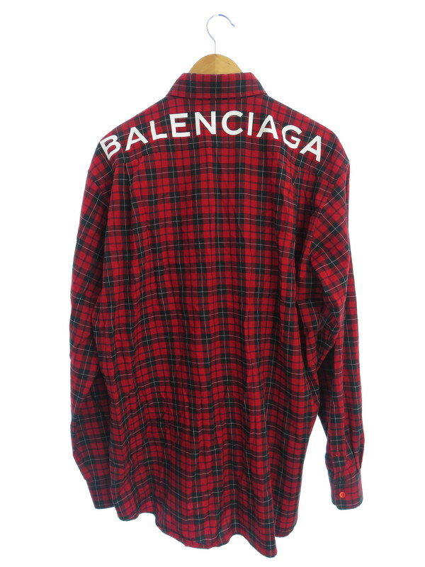 【BALENCIAGA】【バックロゴプリント】【ルーマニア製