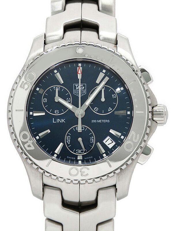 【TAG Heuer】【電池交換済】タグホイヤー『リンク クロノグラフ』CJ1112.BA0576  ...